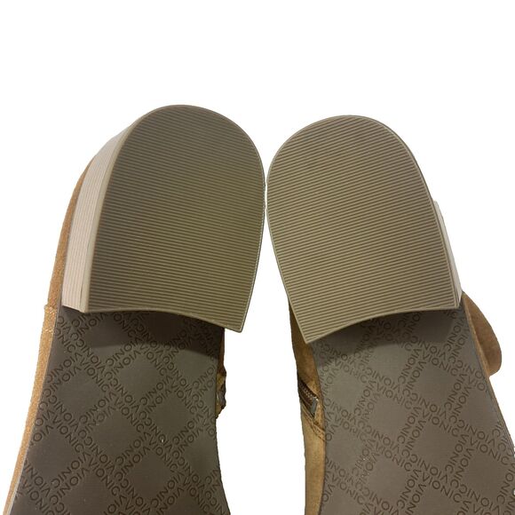 Womens Vionic Size 9.5 Boots Brown Suede Slouch Ankle Weather Resistant Comfort - Picture 8 of 12